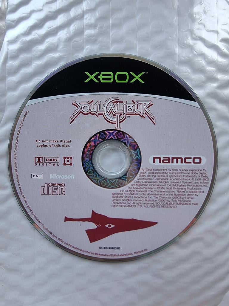 Soul calibur 2 Disc only, Spelcomputers en Games, Games | Xbox Original, 1 speler, Ophalen of Verzenden, Zo goed als nieuw, Vechten