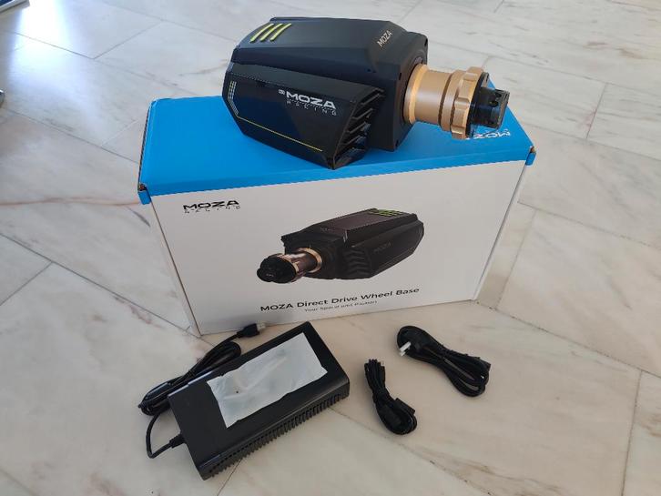 Moza Wheelbase R21 V1, Spelcomputers en Games, Spelcomputers | Overige Accessoires, Zo goed als nieuw, Ophalen
