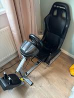 Playseat met Thrustmaster T300 stuur en pedalen (ps/xbox), Spelcomputers en Games, Ophalen, Gebruikt, Playseat of Racestoel, PlayStation 4