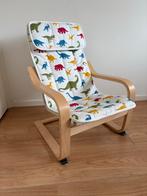 Ikea Poäng kinderstoel dino’s!, Kinderen en Baby's, Kinderstoelen, Ophalen, Zo goed als nieuw, Overige typen