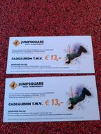 Jumpsquare cadeaubon, Twee personen, Cadeaubon, Overige typen