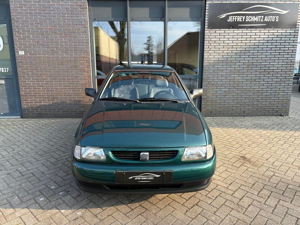 Seat Ibiza 1.4 44KW 1999 Groen Uniek!!! APK 02-04-2027, Voorwielaandrijving, 40 €/maand, 4 cilinders, Ibiza