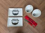 Gusta Grillin & Chillin BBQ servies met Jupiler tang, Keramiek, Nieuw, Ophalen of Verzenden, Overige stijlen