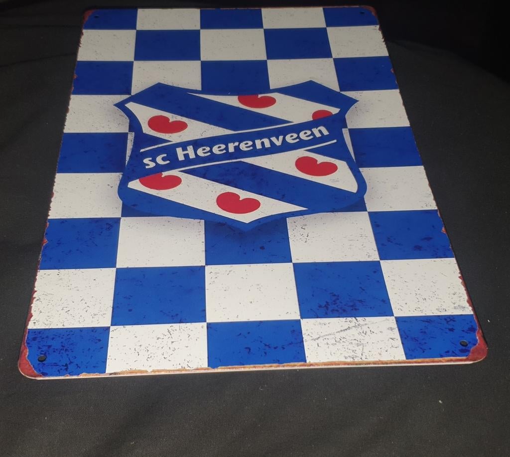 Wandbord van sc heerenveen, ideaal voor de verzamelaar., Ophalen of Verzenden, Overige typen
