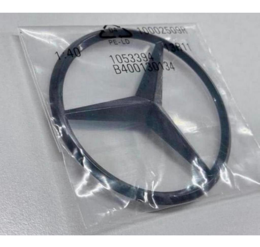 A2047580058 Mercedes-Benz C W204 logo ster embleem zwart, Ophalen of Verzenden, H, H, H