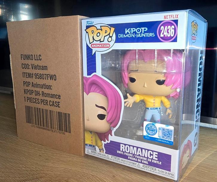 Funko Pop! 2436 Romance (K-Pop Demon Hunters) Exclusive, Verzamelen, Poppetjes en Figuurtjes, Nieuw, Ophalen of Verzenden