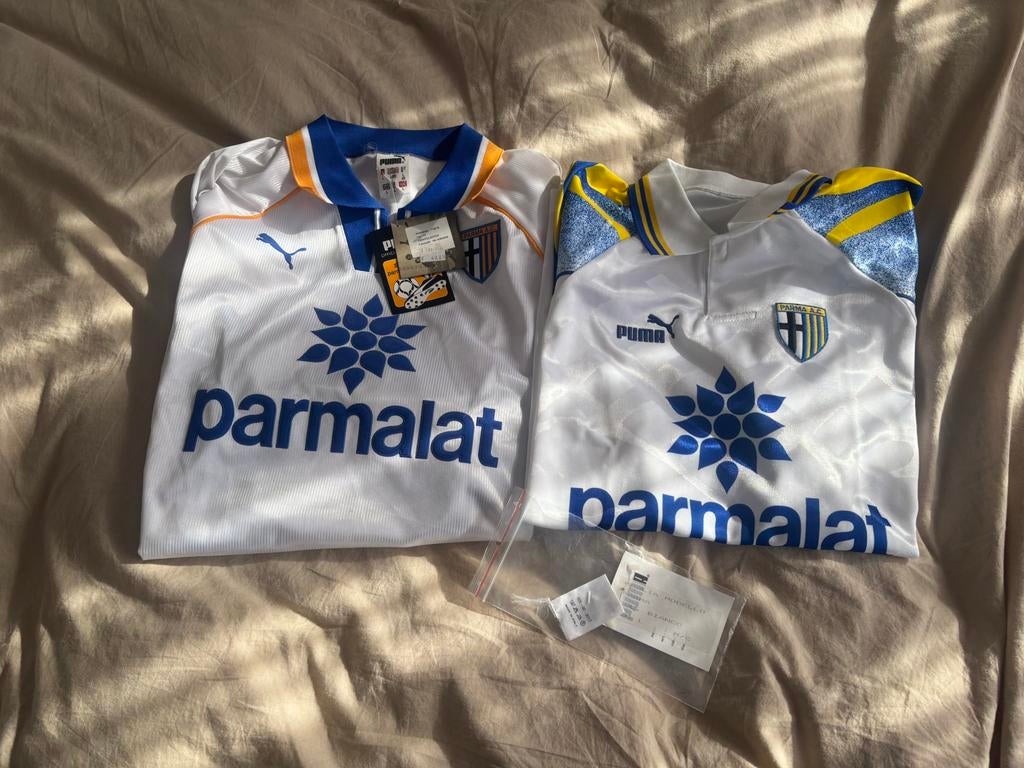 2x parma ac puma shirt 90s bnwt L, Ophalen of Verzenden, Nieuw, Buitenlandse clubs, Shirt