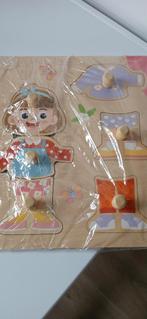 Leuk houten aankleedpuzzel, zgan!allemaal speelgoed!, Ophalen, Zo goed als nieuw, Jongen of Meisje