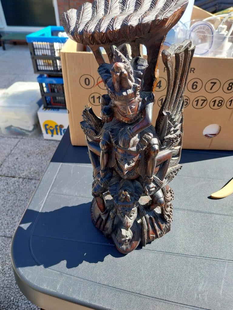 Hout beeldje, Antiek en Kunst, Kunst | Beelden en Houtsnijwerken, Ophalen of Verzenden