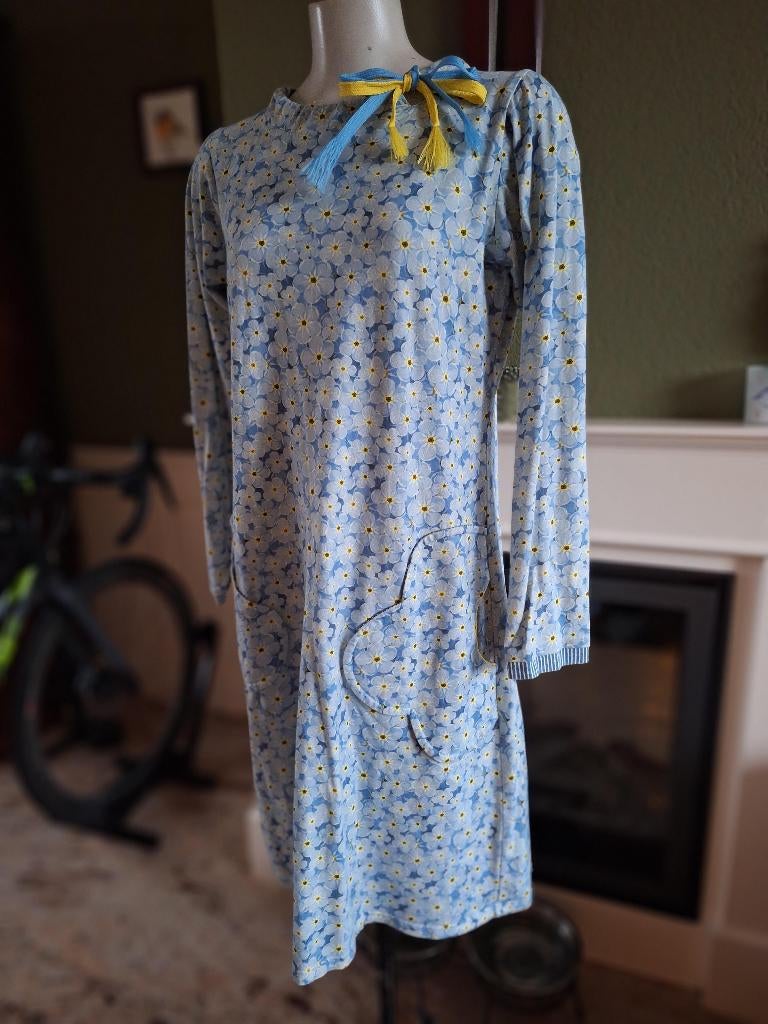 Margot MWM vergeet me niet jurk XXL jaren 60 model, Kleding | Dames, Jurken, Maat 46/48 (XL) of groter, Zo goed als nieuw, Knielengte