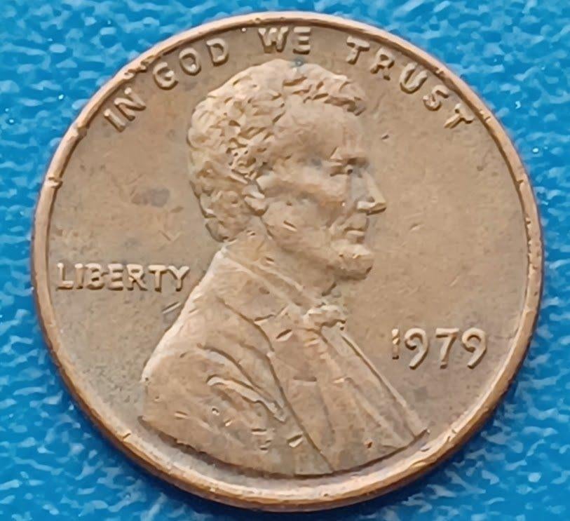 Verenigde Staten 1 cent - 1979, Verzenden, Noord-Amerika, Losse munt