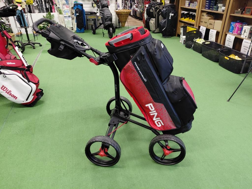 Bagboy Quad & Ping Pioneer Monsoon Cartbag, Sport en Fitness, Golf, Nieuw, Golfkar, Ping, Ophalen of Verzenden