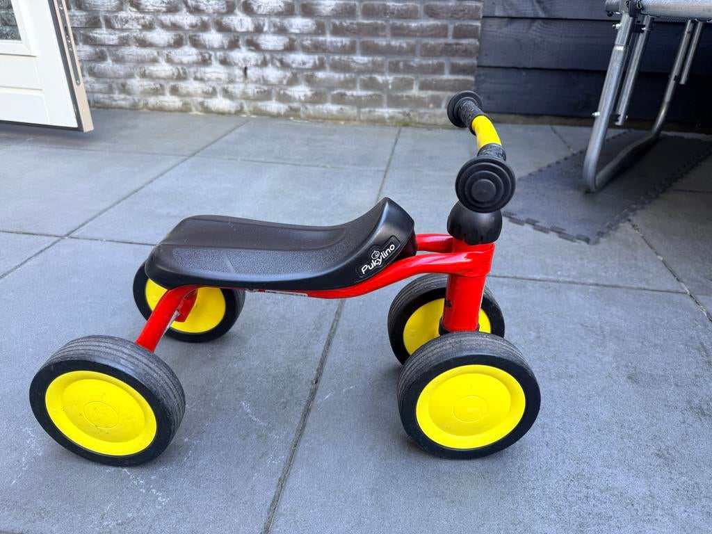 Puky Pukylino loopfiets met 4 wielen - Zo goed als nieuw, Kinderen en Baby's, Speelgoed | Buiten | Voertuigen en Loopfietsen, Ophalen