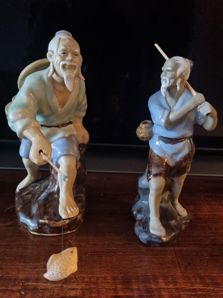 Chinees Shiwan Mudman Beeldjes., Ophalen of Verzenden