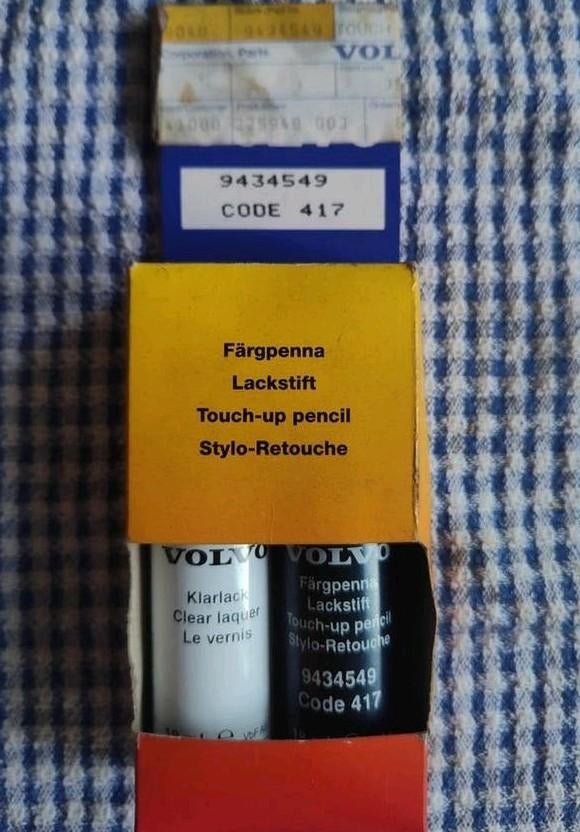 Volvo Lakstift Touch-up Pencil Code 417 (9434549), Ophalen of Verzenden