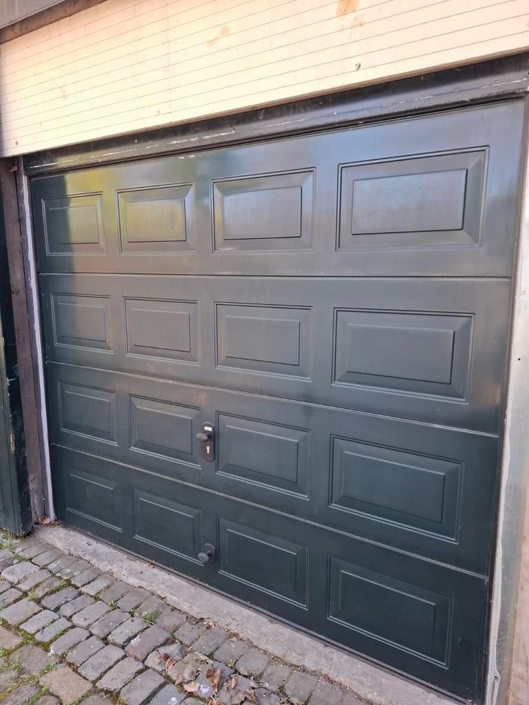 Elektrische Sectionaaldeur - Garagedeur, Doe-het-zelf en Verbouw, Deuren en Horren, Ophalen, Gebruikt, Garagedeur, Metaal