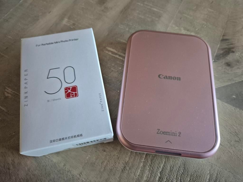 Canon draadloze mini fotoprinter, Computers en Software, Pocketprinters, Ophalen of Verzenden, Zo goed als nieuw