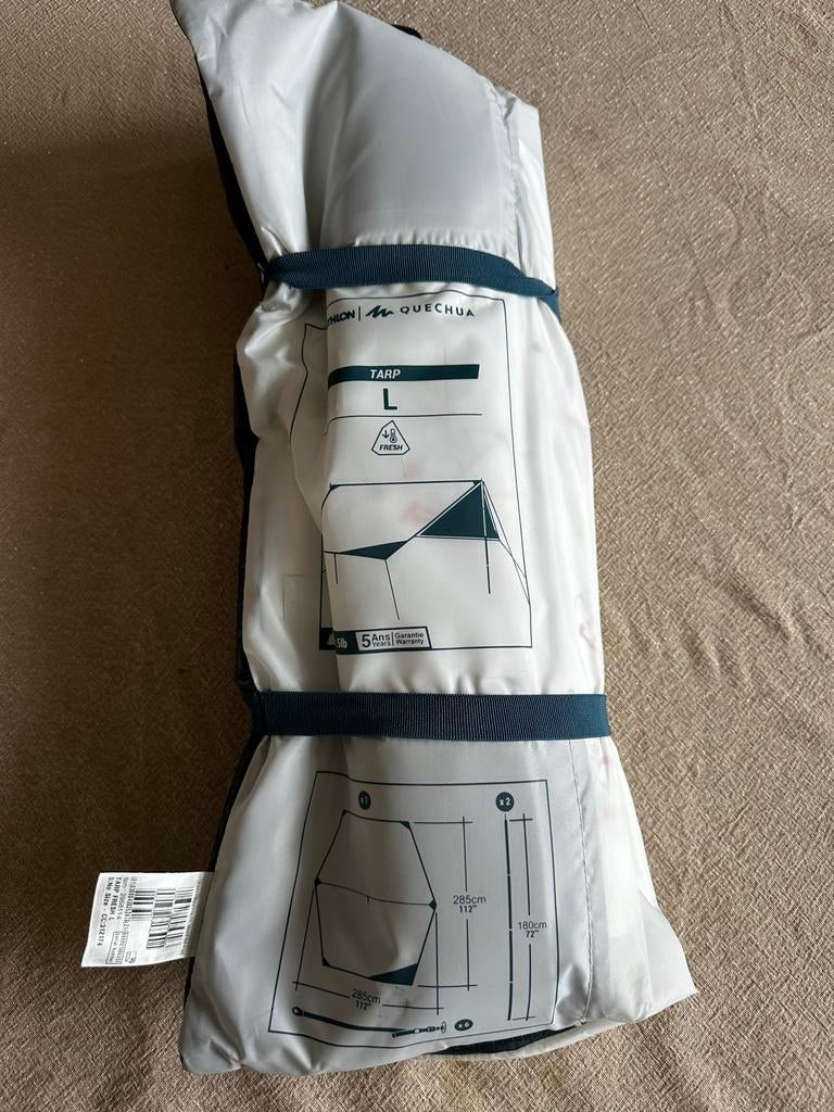 Quechua Multifunctionele Tarp Fresh L - Schaduw & Beschermin, Ophalen, Nieuw, Tot en met 2
