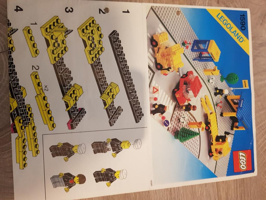 Lego instructie ANWB 1590, Ophalen of Verzenden, Gebruikt, Accessoire, Lego