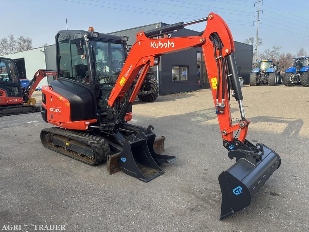 KUBOTA KX027-4GL HI, Zakelijke goederen, Machines en Bouw | Kranen en Graafmachines, Graafmachine, Ophalen of Verzenden