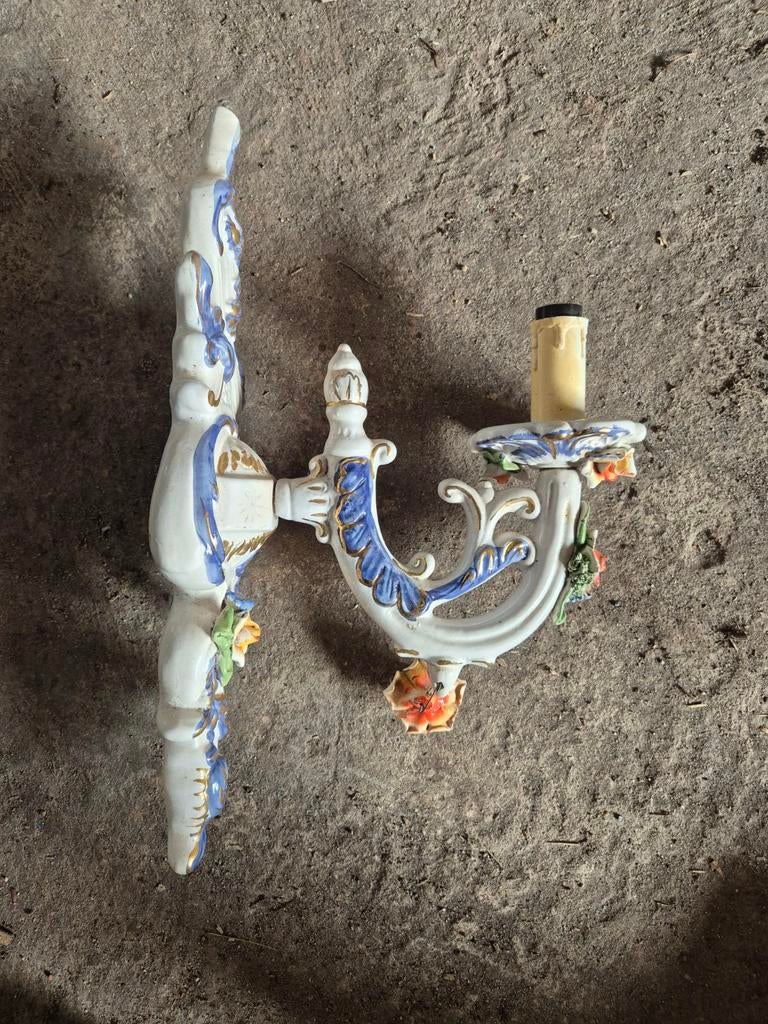 Antieke wandlamp., Huis en Inrichting, Lampen | Wandlampen, Ophalen, Gebruikt