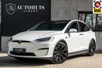 Tesla Model X Plaid 1020pk 6-Zits Pano Trekhaak 22'', Auto's, Tesla, Automaat, Model X, Wit, Vierwielaandrijving