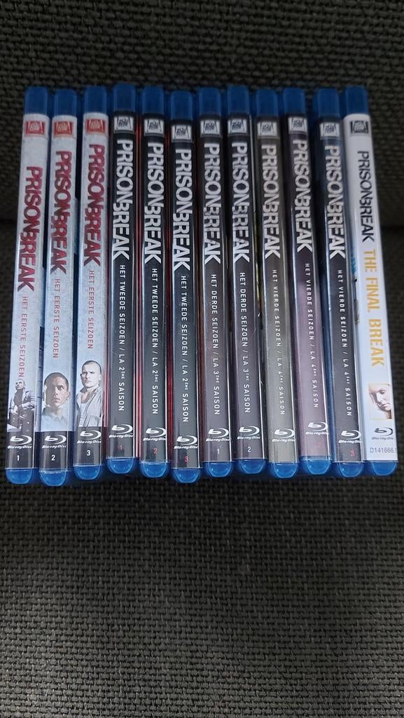Prison Break complete serie Blu-ray, Cd's en Dvd's, Blu-ray, Zo goed als nieuw, Tv en Series, Ophalen of Verzenden