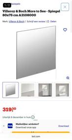 Villeroy en Boch more to see spiegel 80x75 cm, Ophalen, Zo goed als nieuw, 75 tot 100 cm, Minder dan 100 cm