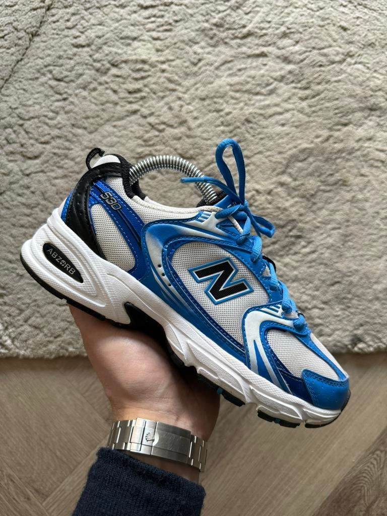 New balance 530 “blue white” 38, Kleding | Dames, Ophalen of Verzenden, Zo goed als nieuw, Wit, Sneakers of Gympen