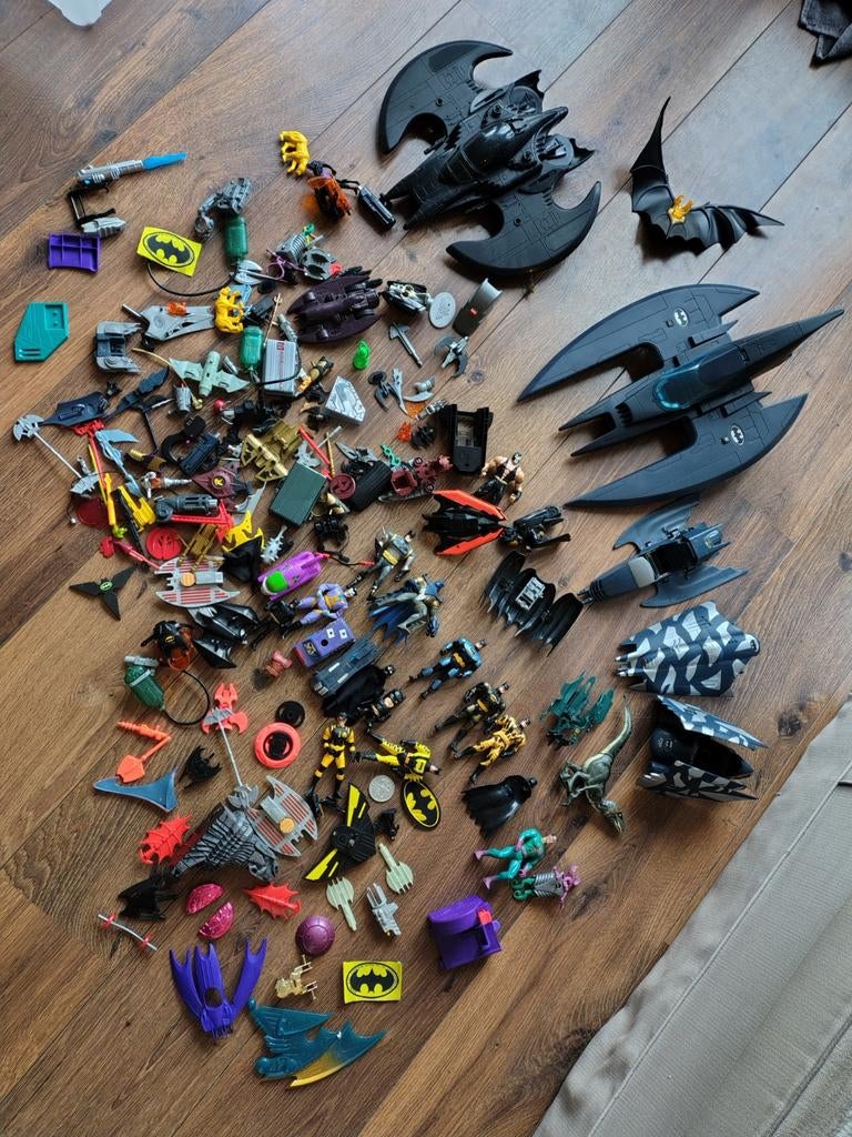 Batman Kenner toys partij Batwing , figuren en accessoires, Ophalen of Verzenden, Gebruikt