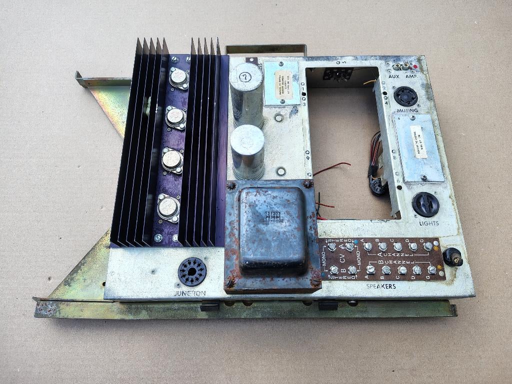 Versterker/ 548/ Parts/ Wurlitzer 3100/3200 (1967) jukebox, Verzamelen, Verzenden, Gebruikt, 1950 tot 1960, Seeburg