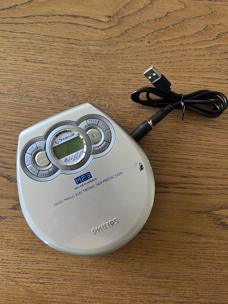 Philips exp321 discman cd en mp3 met usb kabel, Audio, Tv en Foto, Walkmans, Discmans en Minidiscspelers, Ophalen of Verzenden