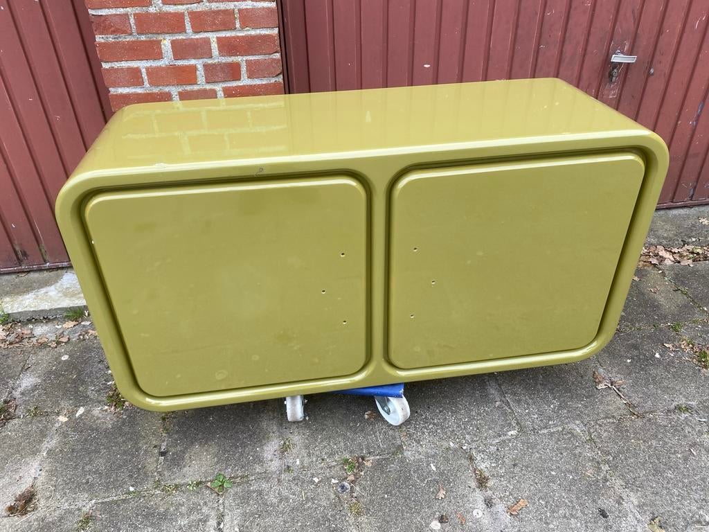 Groen Dressoir / TV-kast 120x40x65 cm b keus, Ophalen, 100 tot 150 cm, Nieuw, Minder dan 100 cm