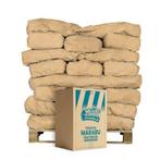 Pallet Grill Discounter Marabu Houtskool à 30 zakken 15KG, Ophalen of Verzenden, Nieuw