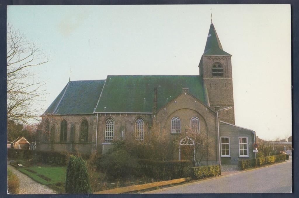 Hendrik Ido Ambacht Dorpskerk 1980 Situatie voor Restauratie, Verzamelen, Ansichtkaarten | Nederland, Ophalen of Verzenden, 1960 tot 1980