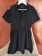 Vero Moda - Jurk zwart mooie details - mt s, Verzenden, Vero Moda, Zwart, Zo goed als nieuw