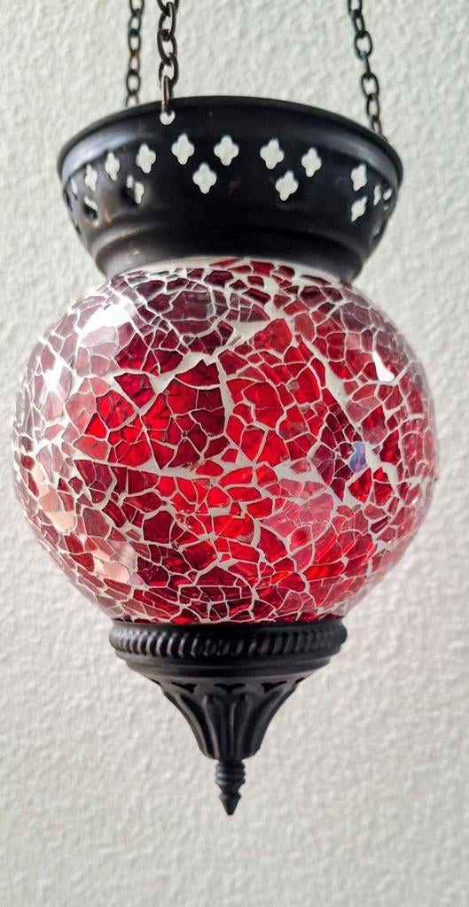 Mozaïek waxinelicht-/hanglamp, Ophalen of Verzenden