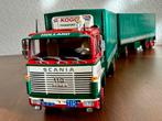 Tekno Models: Kogge Transport, Scania 110 S-U-P-E-R, V8, Ophalen of Verzenden, Zo goed als nieuw, Bus of Vrachtwagen, Tekno