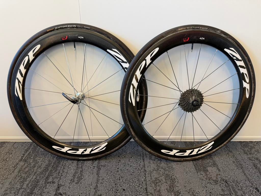 Zipp 404 Firecrest carbon wielset - Uitstekende staat!, Ophalen of Verzenden, Zo goed als nieuw, Racefiets, Aluminium