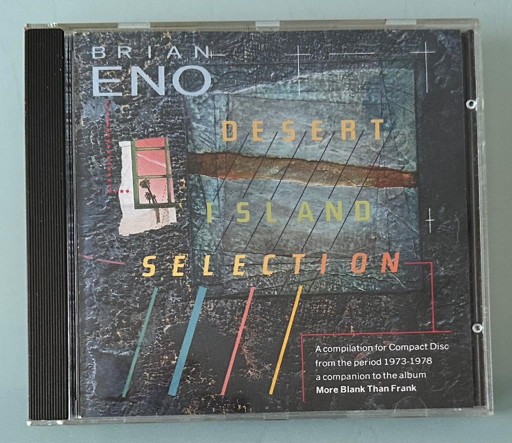 Brian Eno – Desert Island Selection. cd, Cd's en Dvd's, Cd's | Pop, Zo goed als nieuw, Ophalen of Verzenden