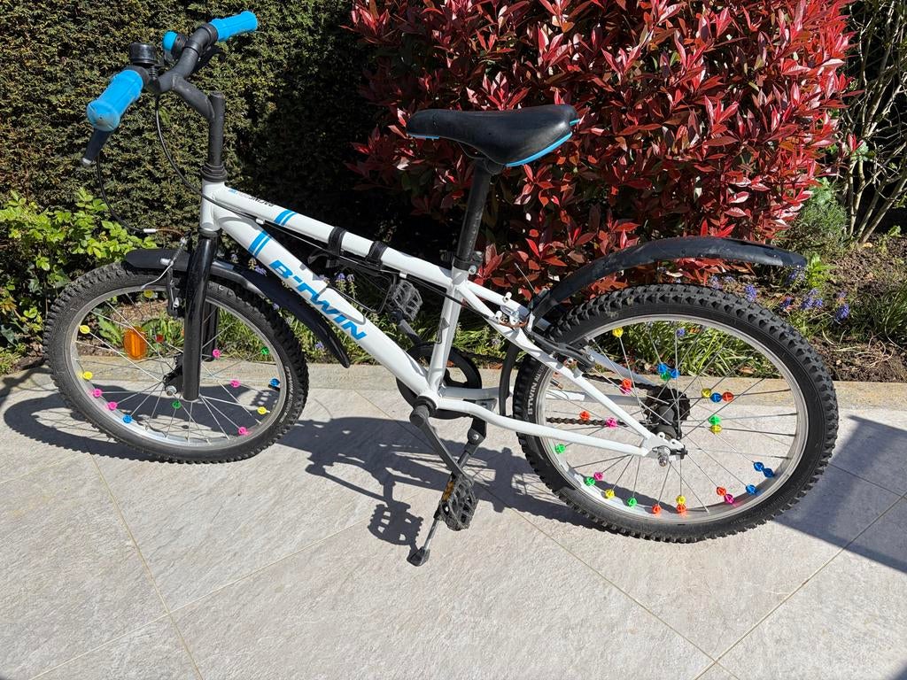 B'Twin Racingboy 300 jongensfiets, Ophalen, Gebruikt, 20 inch, Handrem