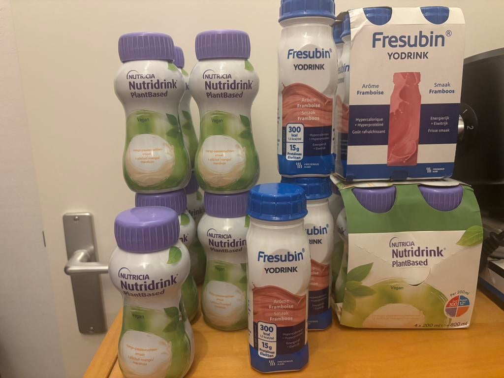Nutridrink en Fresubin Drinkvoeding, Diversen, Levensmiddelen, Ophalen of Verzenden