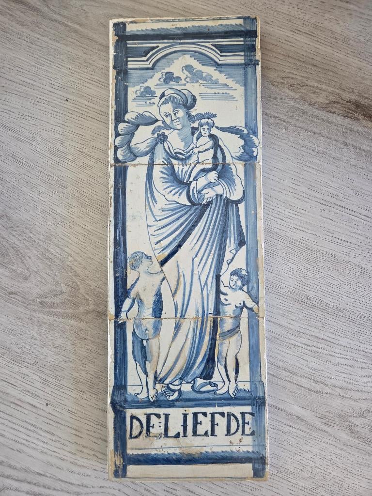 Antieke tegels, Antiek en Kunst, Antiek | Wandborden en Tegels, Ophalen of Verzenden