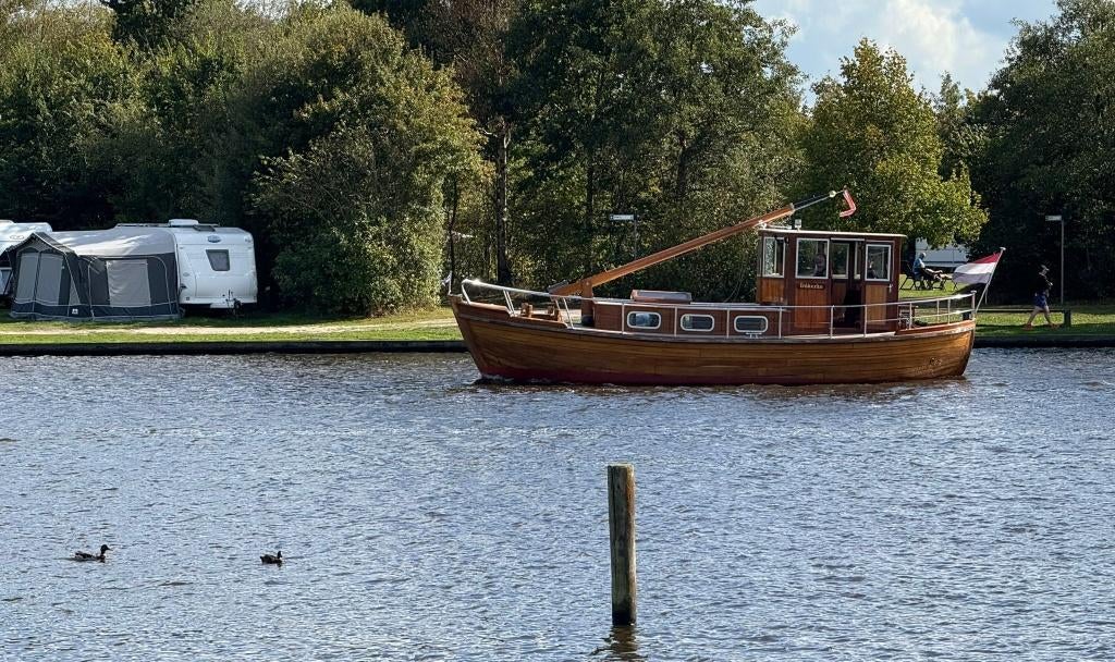 Originele Oostzee kotter, prachtig schip!!, Ophalen, Diesel, Zo goed als nieuw, 9 tot 12 meter