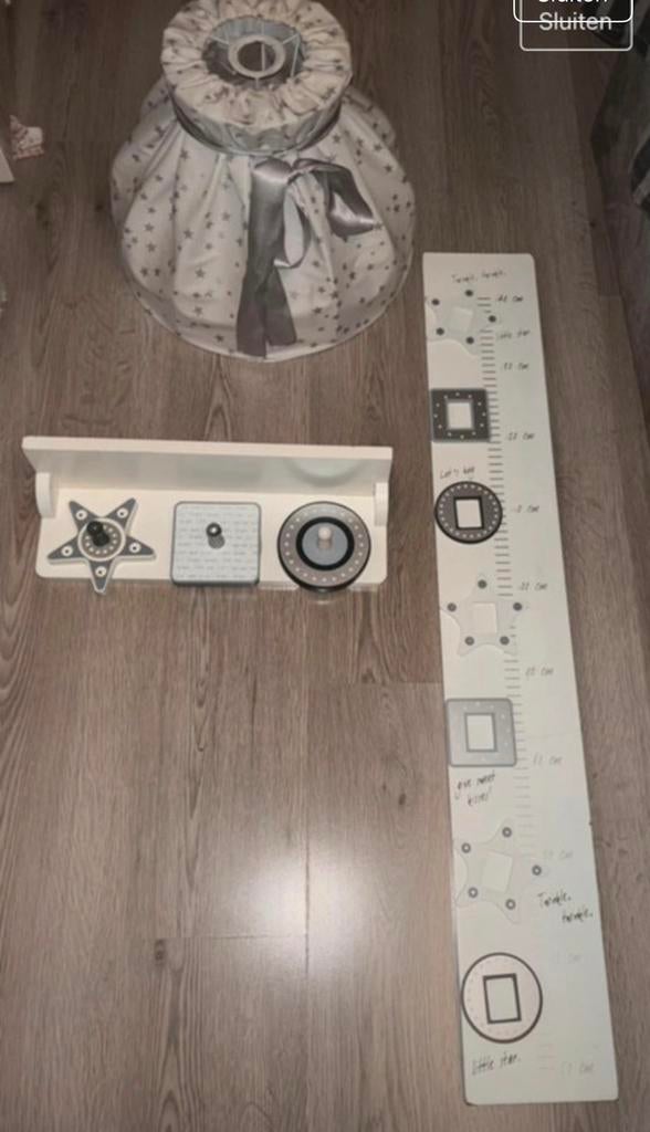 Slaapkamer set baby kamer met sterren, Ophalen of Verzenden, Zo goed als nieuw