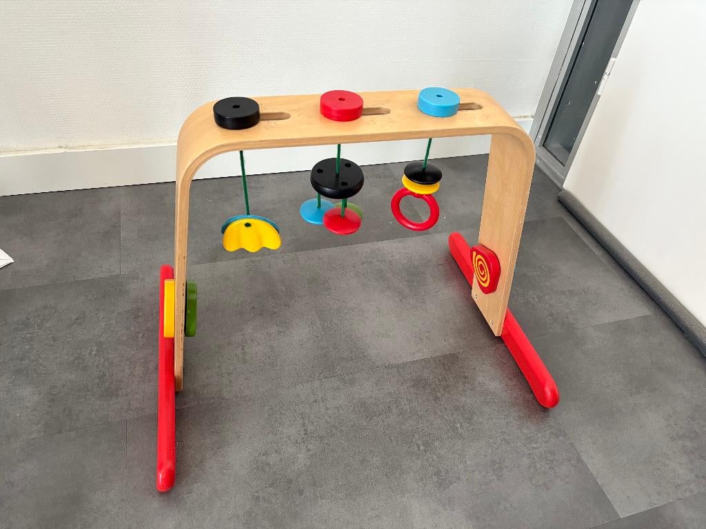 Houten baby gym ikea, Kinderen en Baby's, Ophalen, Zo goed als nieuw, Babygym