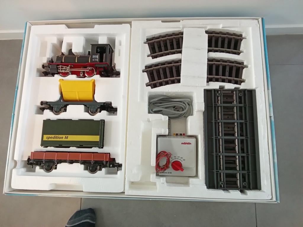 Marklin Spoor 1 Startset 54407 met brug in OVP., Hobby en Vrije tijd, Modeltreinen | Overige schalen, Verzenden, Gelijkstroom of Wisselstroom