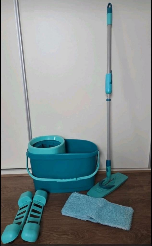 Leifheit Clean Twist M vloerwisser, Ophalen, Dweilemmer, -bak, of -wagen