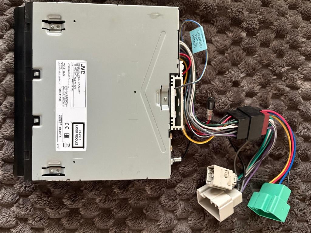Autoradio JVC   KD-R862BT, Ophalen of Verzenden, Zo goed als nieuw