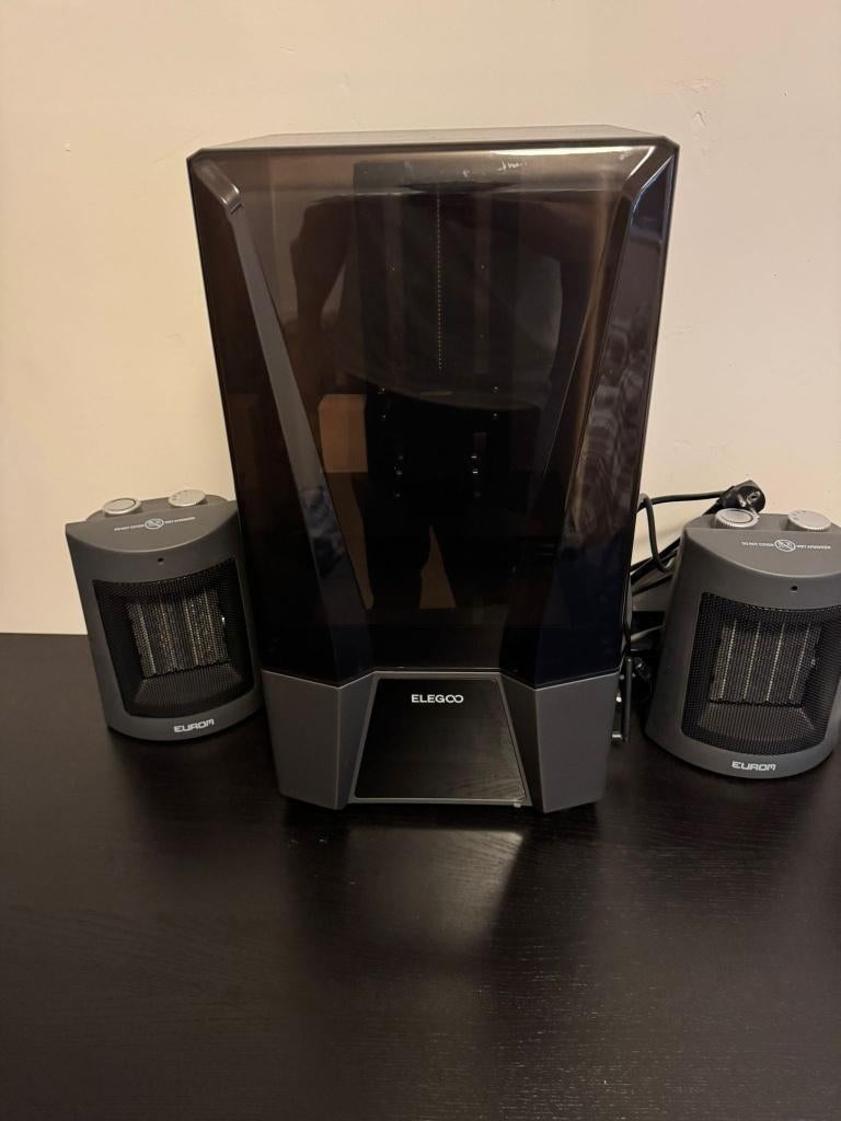 Elegoo Saturn 3 Ultra Resin printer + wash en clean bundle., Computers en Software, 3D Printers, Ophalen, Gebruikt, Ingebouwde Wi-Fi